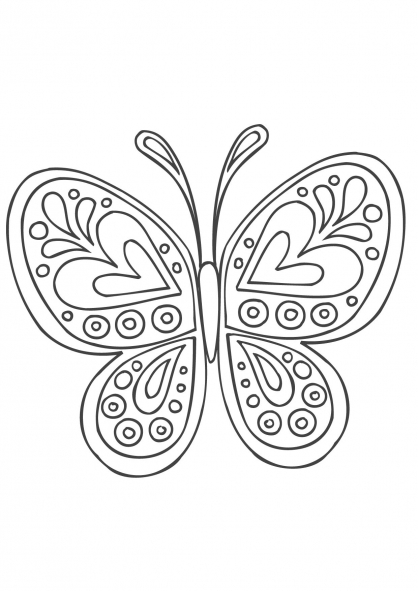 Página para colorir: mandalas de borboleta (mandalas) #117381 - Páginas para Colorir Imprimíveis Gratuitamente