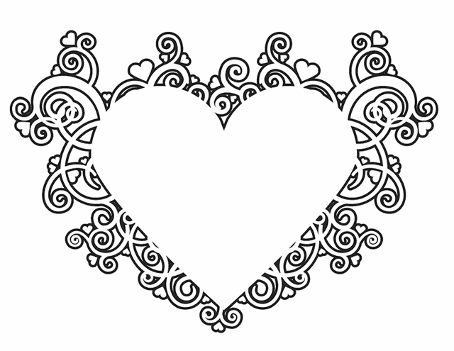 Página para colorir: mandalas de coração (mandalas) #116728 - Páginas para Colorir Imprimíveis Gratuitamente