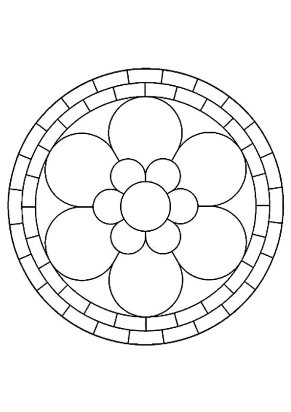 Página para colorir: Mandalas de flores (mandalas) #117059 - Páginas para Colorir Imprimíveis Gratuitamente