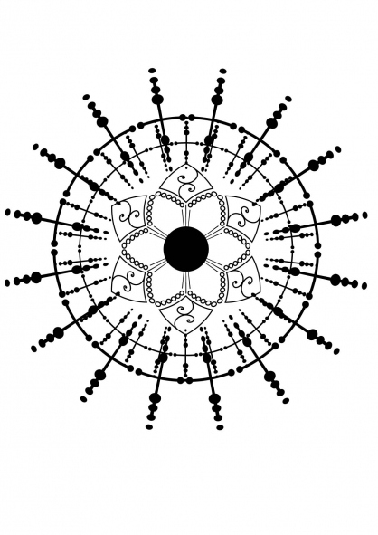 Página para colorir: Mandalas de flores (mandalas) #117096 - Páginas para Colorir Imprimíveis Gratuitamente