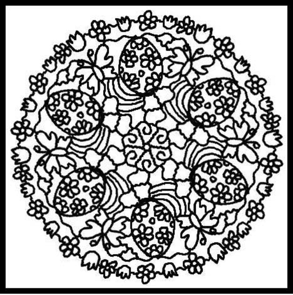 Página para colorir: Mandalas de flores (mandalas) #117127 - Páginas para Colorir Imprimíveis Gratuitamente