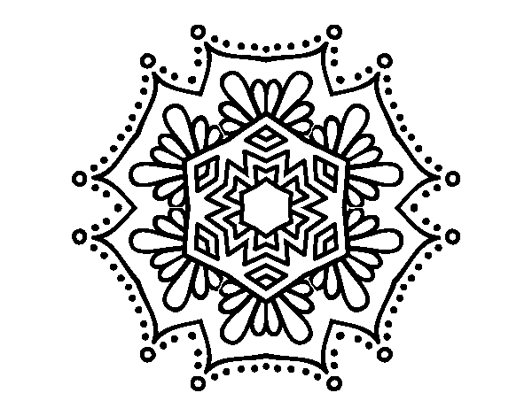 Página para colorir: Mandalas de flores (mandalas) #117161 - Páginas para Colorir Imprimíveis Gratuitamente