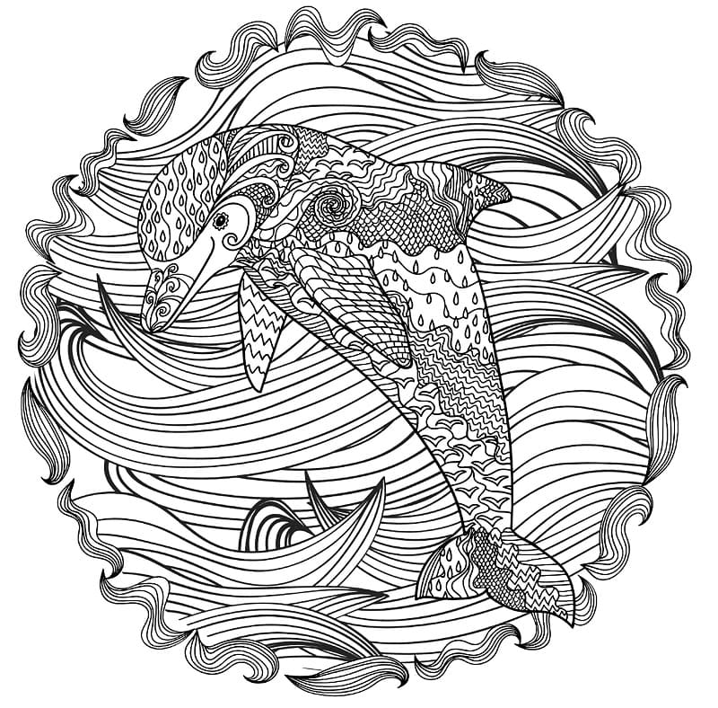 Desenho grátis de Mandalas de Golfinhos #219076 para crianças e adultos, coleção Mandalas Desenho grátis de Mandalas de Golfinhos #219076 para crianças e adultos, coleção Mandalas