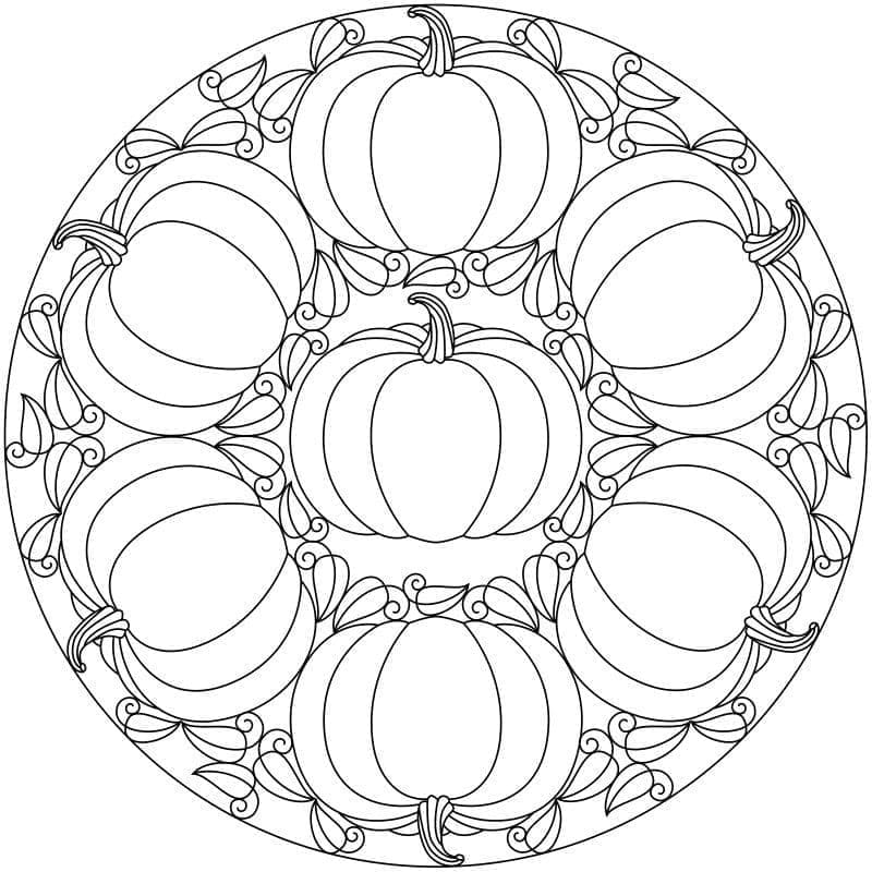 Desenho gratuito Mandalas de Halloween #202517 da colecao Mandalas para imprimir