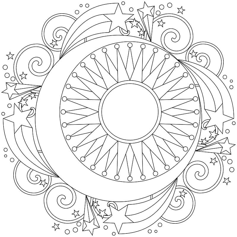Desenho gratuito Mandalas de Primavera #175315 da colecao Mandalas para imprimir