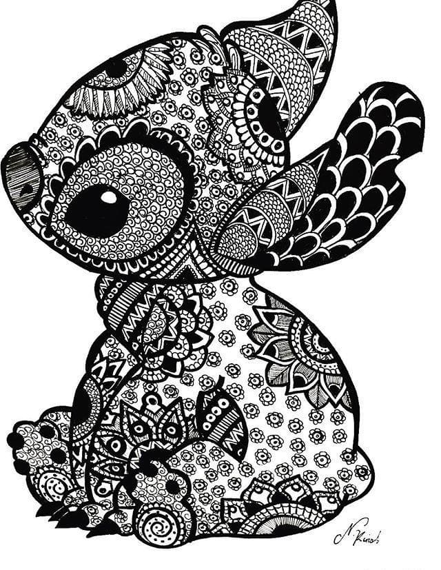 Desenho gratuito Mandalas do Stitch #216364 da colecao Mandalas para imprimir