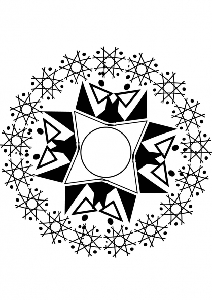 Página para colorir: mandalas estelares (mandalas) #117989 - Páginas para Colorir Imprimíveis Gratuitamente