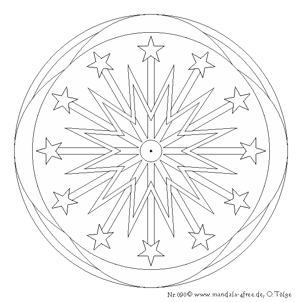 Página para colorir: mandalas estelares (mandalas) #118020 - Páginas para Colorir Imprimíveis Gratuitamente