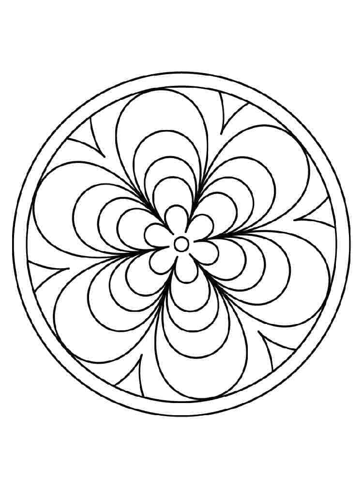 Desenho gratuito Mandalas Fáceis #209896 da colecao Mandalas para imprimir