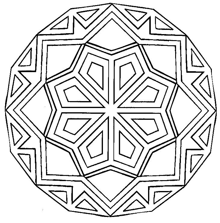 Página para colorir: mandalas para crianças (mandalas) #124112 - Páginas para Colorir Imprimíveis Gratuitamente