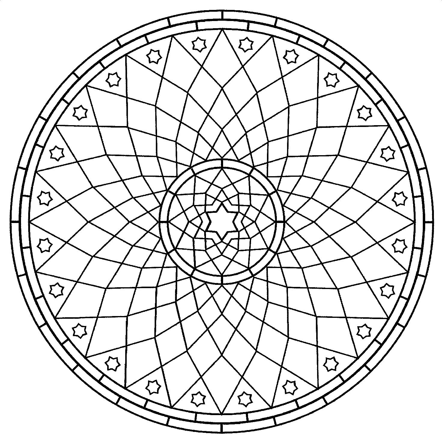 Página para colorir: mandalas para crianças (mandalas) #124128 - Páginas para Colorir Imprimíveis Gratuitamente