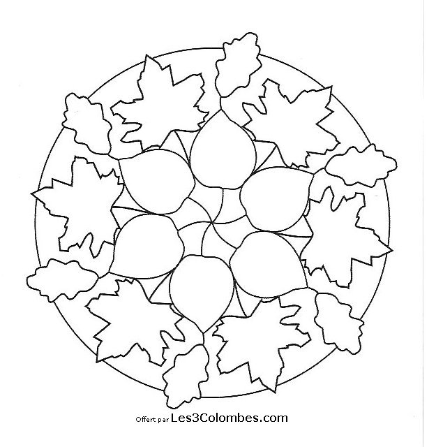 Página para colorir: mandalas para crianças (mandalas) #124165 - Páginas para Colorir Imprimíveis Gratuitamente