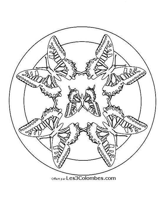 Página para colorir: mandalas para crianças (mandalas) #124170 - Páginas para Colorir Imprimíveis Gratuitamente