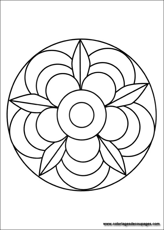 Página para colorir: mandalas para crianças (mandalas) #124177 - Páginas para Colorir Imprimíveis Gratuitamente