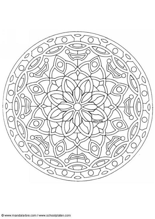 Página para colorir: mandalas para crianças (mandalas) #124183 - Páginas para Colorir Imprimíveis Gratuitamente