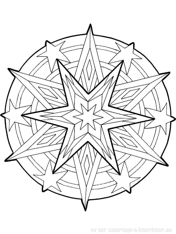 Página para colorir: mandalas para crianças (mandalas) #124193 - Páginas para Colorir Imprimíveis Gratuitamente