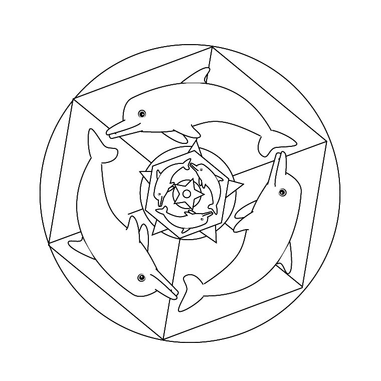 Página para colorir: mandalas para crianças (mandalas) #124250 - Páginas para Colorir Imprimíveis Gratuitamente