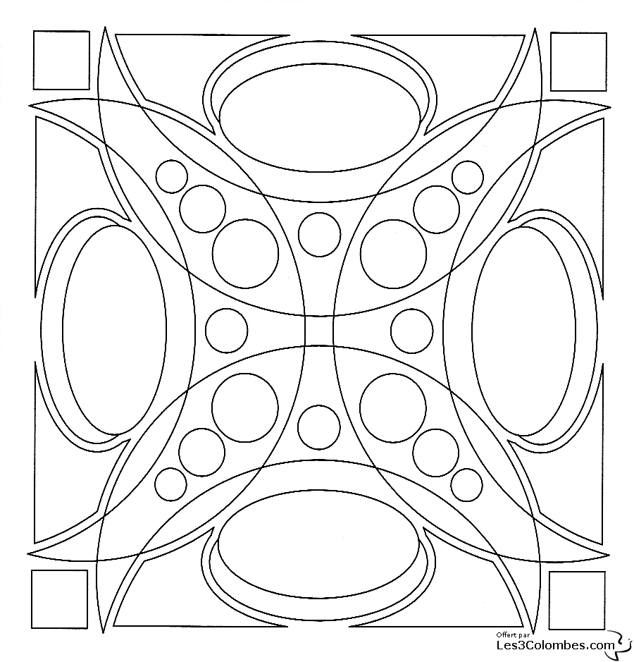 Página para colorir: mandalas para crianças (mandalas) #124269 - Páginas para Colorir Imprimíveis Gratuitamente