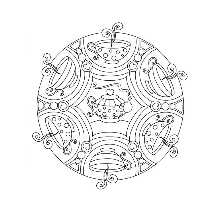 Página para colorir: mandalas para crianças (mandalas) #124277 - Páginas para Colorir Imprimíveis Gratuitamente