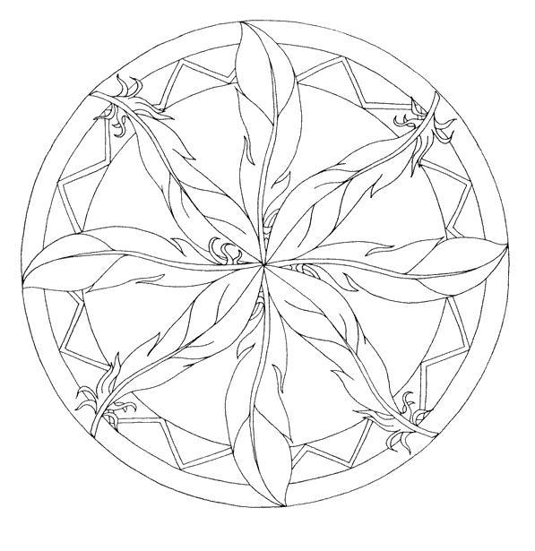 Página para colorir: mandalas para crianças (mandalas) #124279 - Páginas para Colorir Imprimíveis Gratuitamente