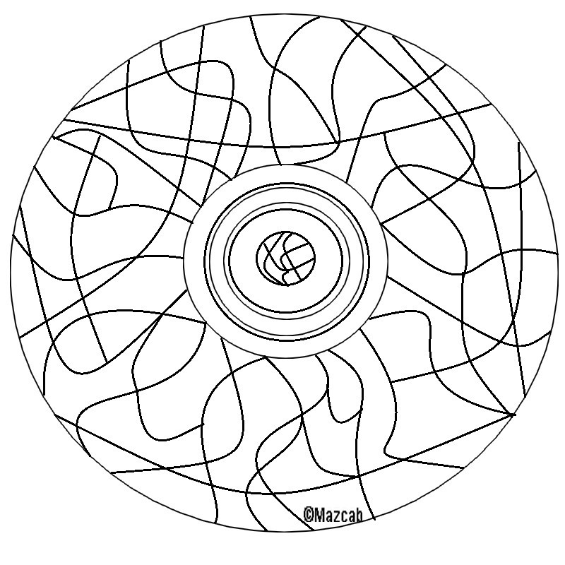 Página para colorir: mandalas para crianças (mandalas) #124289 - Páginas para Colorir Imprimíveis Gratuitamente