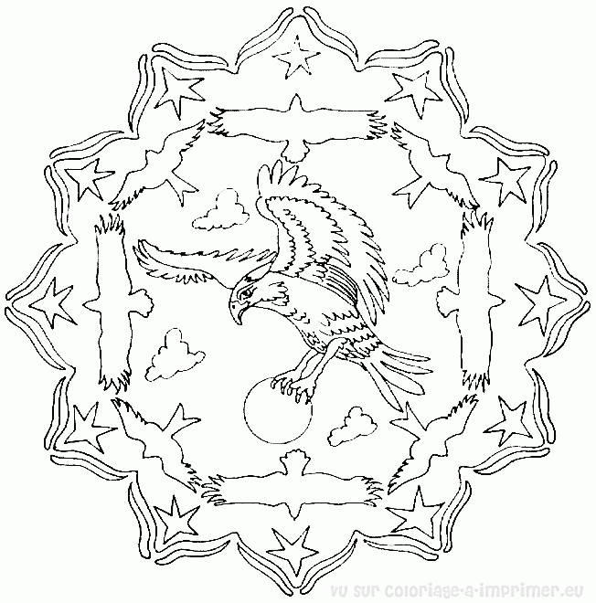 Página para colorir: mandalas para crianças (mandalas) #124295 - Páginas para Colorir Imprimíveis Gratuitamente