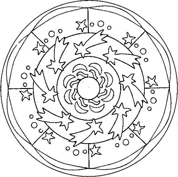 Página para colorir: mandalas para crianças (mandalas) #124335 - Páginas para Colorir Imprimíveis Gratuitamente