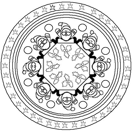 Página para colorir: mandalas para crianças (mandalas) #124337 - Páginas para Colorir Imprimíveis Gratuitamente