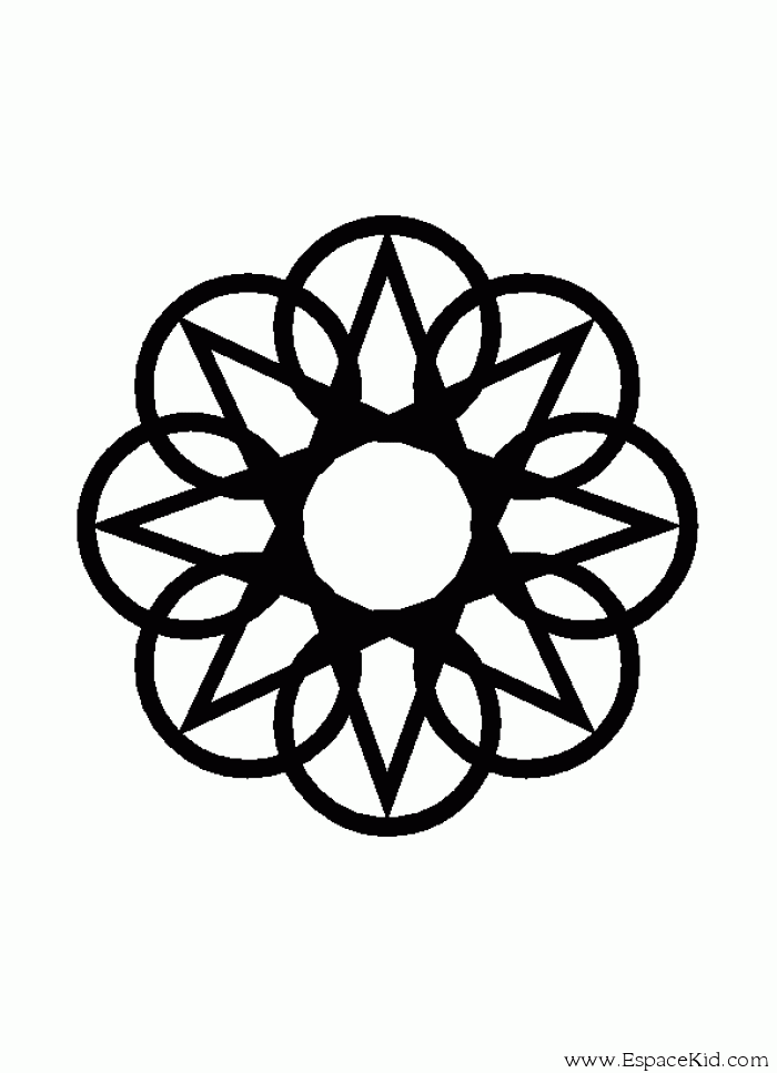 Página para colorir: mandalas para crianças (mandalas) #124338 - Páginas para Colorir Imprimíveis Gratuitamente