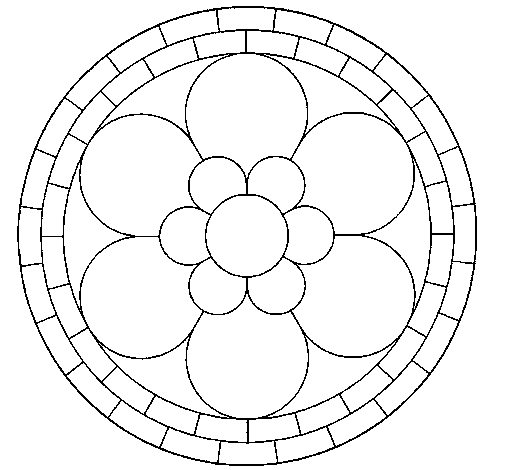 Página para colorir: mandalas para crianças (mandalas) #124345 - Páginas para Colorir Imprimíveis Gratuitamente