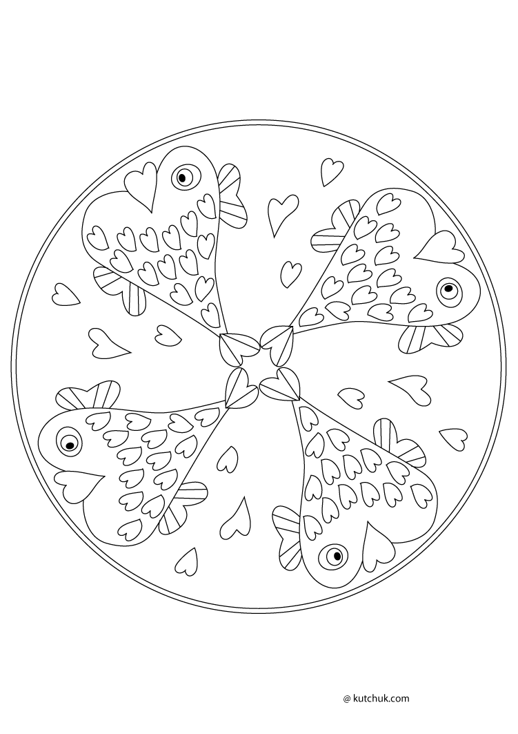 Página para colorir: mandalas para crianças (mandalas) #124347 - Páginas para Colorir Imprimíveis Gratuitamente