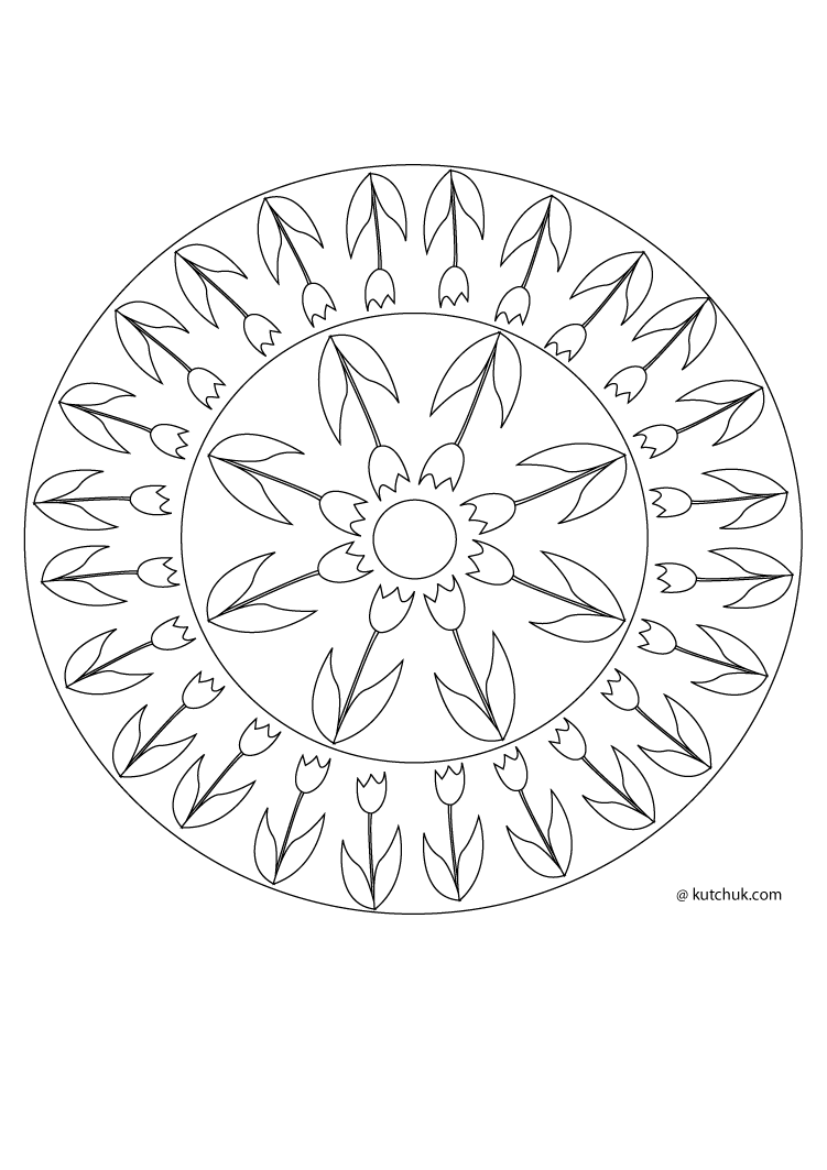 Página para colorir: mandalas para crianças (mandalas) #124373 - Páginas para Colorir Imprimíveis Gratuitamente