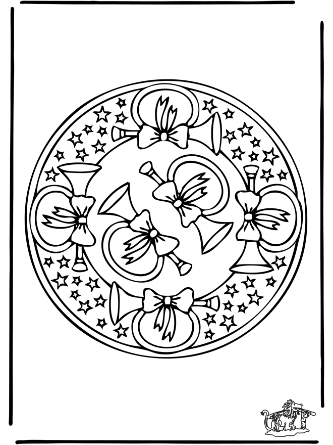 Página para colorir: mandalas para crianças (mandalas) #124380 - Páginas para Colorir Imprimíveis Gratuitamente