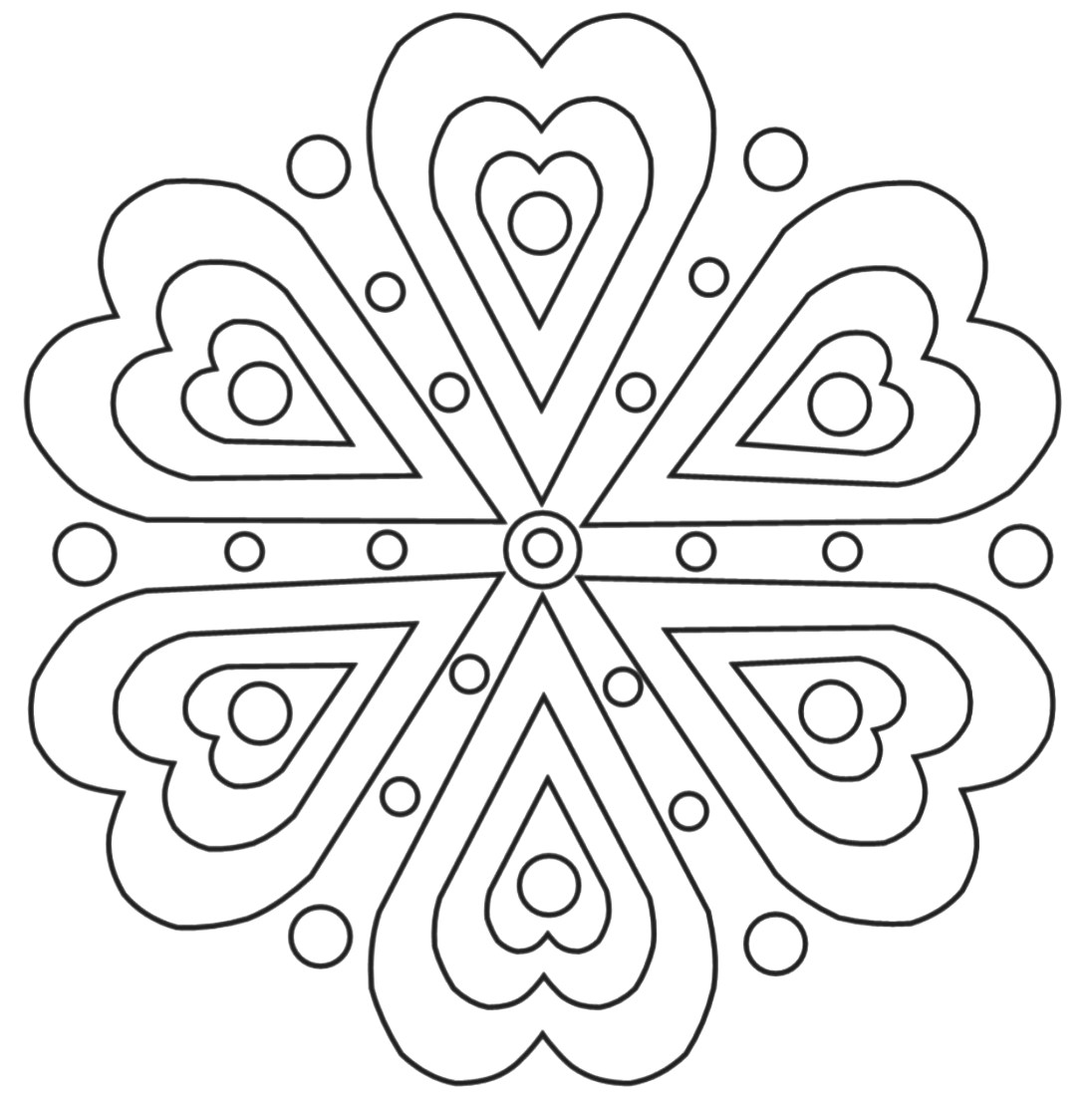 Página para colorir: mandalas para crianças (mandalas) #124386 - Páginas para Colorir Imprimíveis Gratuitamente