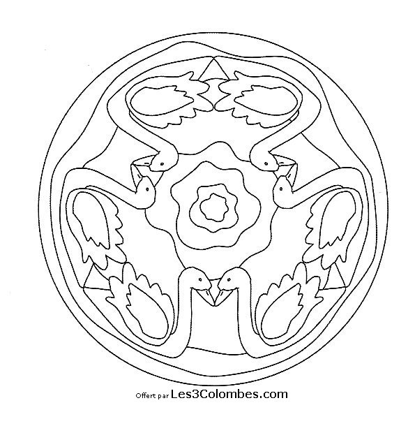 Página para colorir: mandalas para crianças (mandalas) #124449 - Páginas para Colorir Imprimíveis Gratuitamente