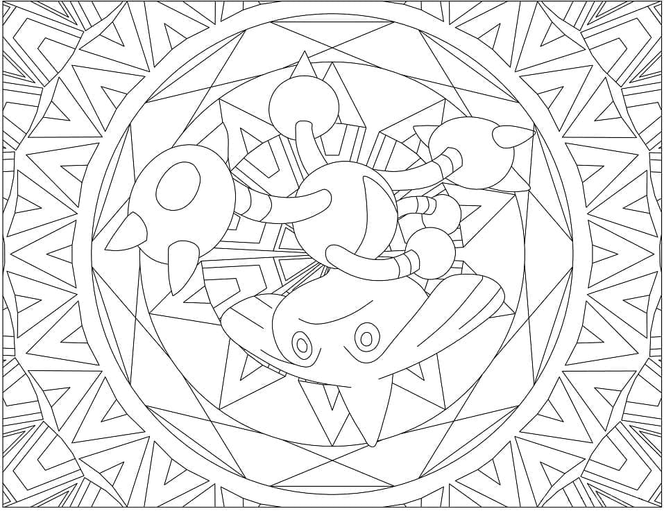 Desenho gratuito Mandalas Pokémon #174041 da colecao Mandalas para imprimir