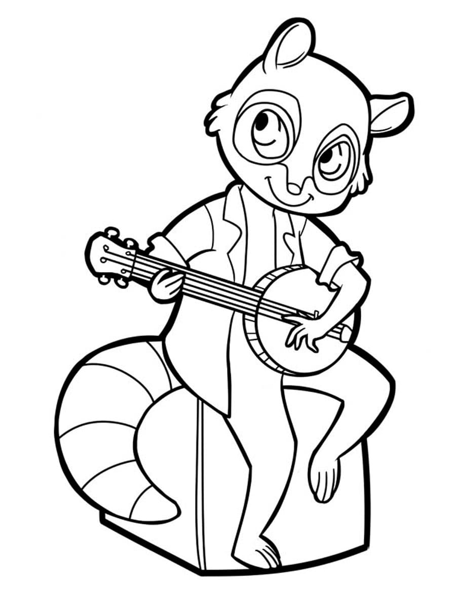 Desenho gratuito Banjo #176961 da colecao Música para imprimir