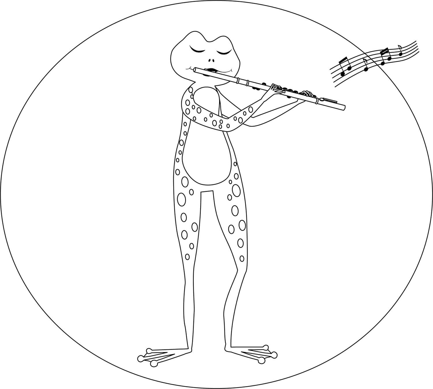 Desenho gratuito Flauta #173439 da colecao Música para imprimir
