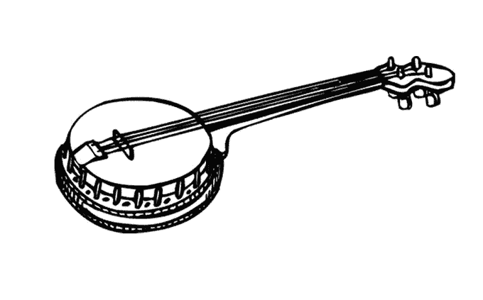 Desenho gratuito Instrumentos musicais #167155 da colecao Música para imprimir