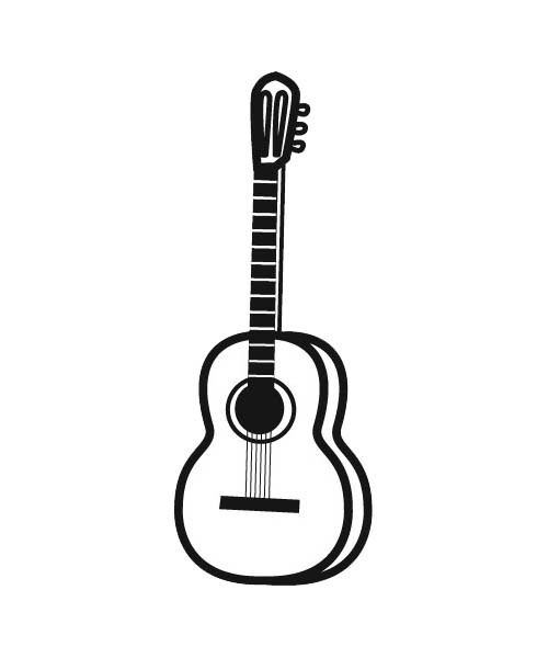 Desenho gratuito Instrumentos musicais #167225 da colecao Música para imprimir