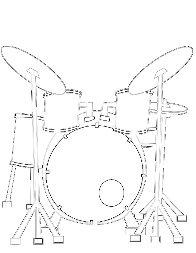 Desenho gratuito Instrumentos musicais #167295 da colecao Música para imprimir