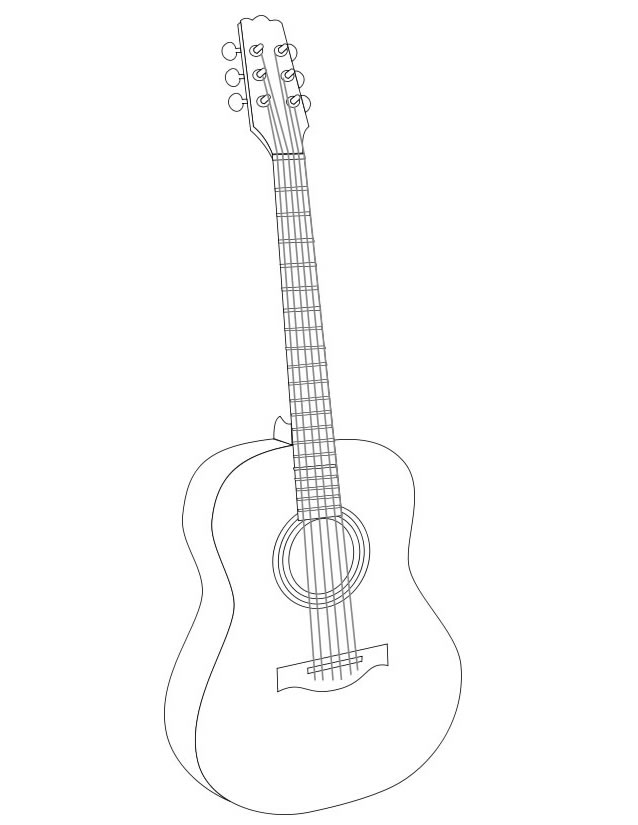 Desenho gratuito Instrumentos musicais #167366 da colecao Música para imprimir
