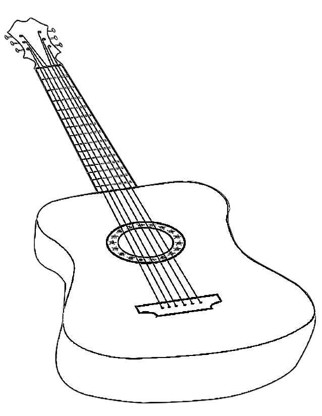 Desenho gratuito Instrumentos musicais #167371 da colecao Música para imprimir