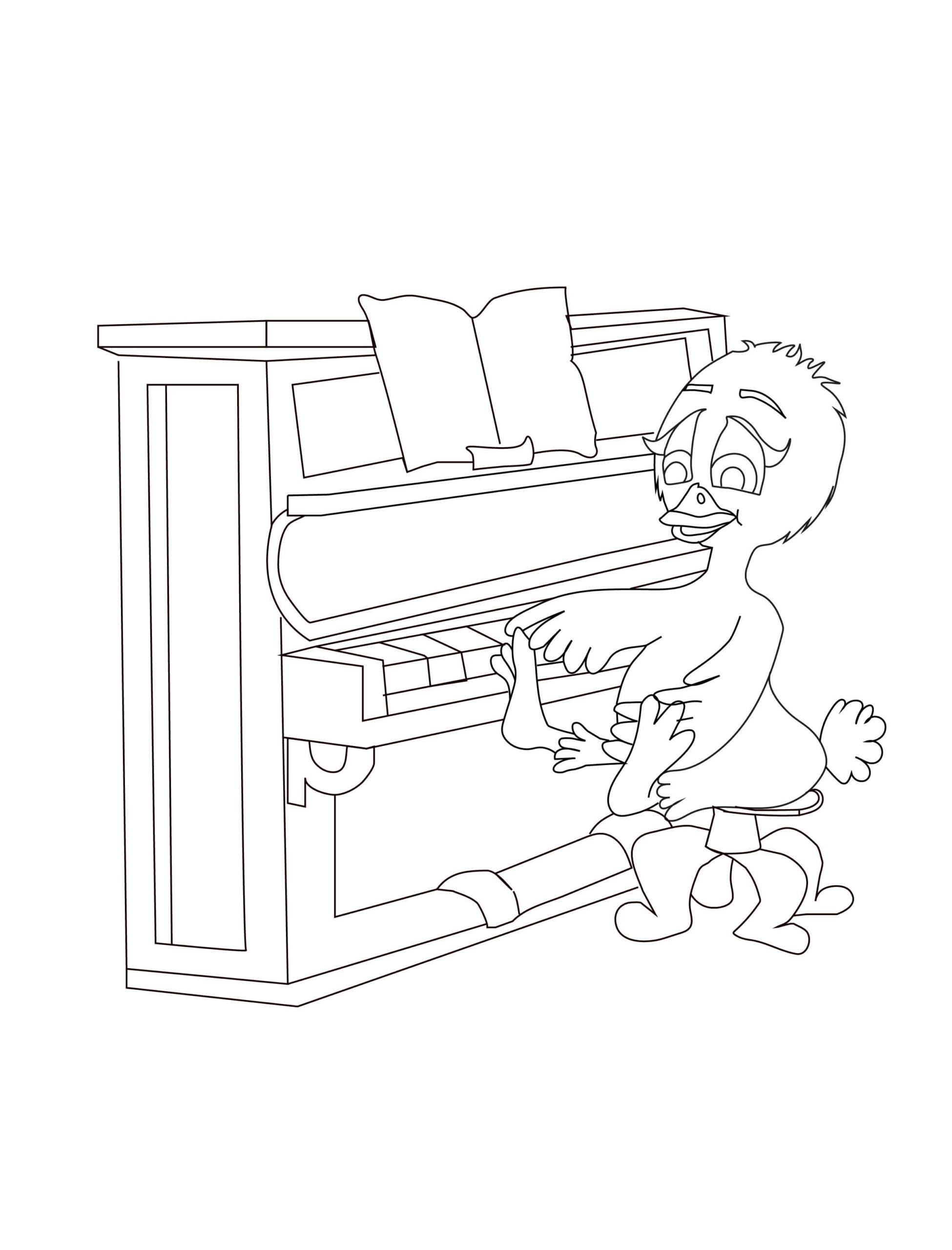 Desenho de Piano #173505 para colorir, da coleção Música, imprimível grátis Desenho de Piano #173505 para colorir, da coleção Música, imprimível grátis