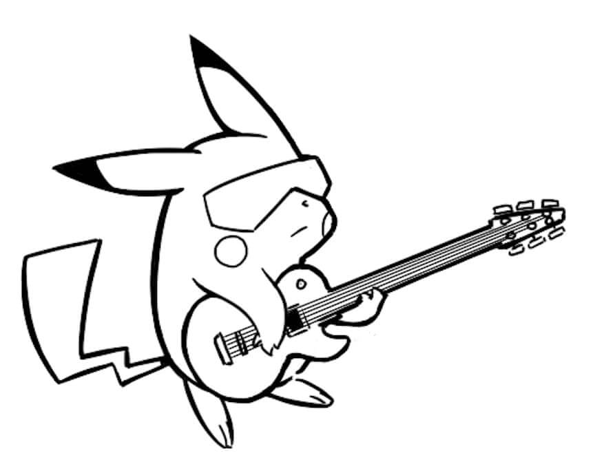 Desenho gratuito Violão #173130 da colecao Música para imprimir