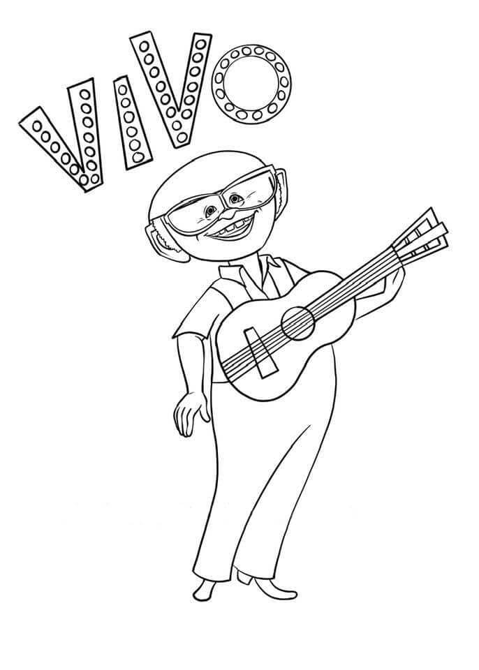 Desenho gratuito Violão #173146 da colecao Música para imprimir