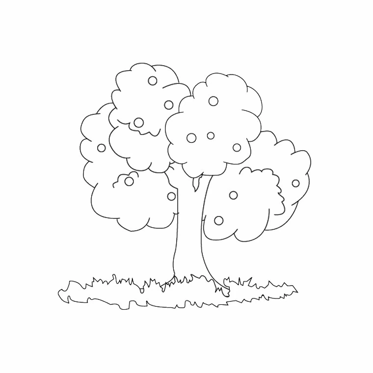 Desenho gratuito Árvore #154697 da colecao Natureza e Estações para imprimir