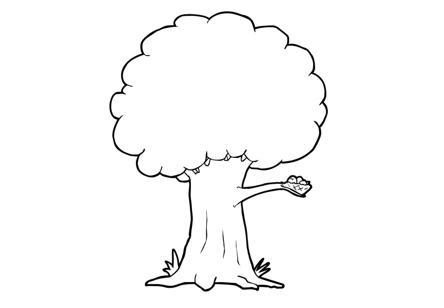 Desenho gratuito Árvore #154699 da colecao Natureza e Estações para imprimir