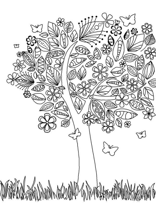Desenho gratuito Árvore #154734 da colecao Natureza e Estações para imprimir