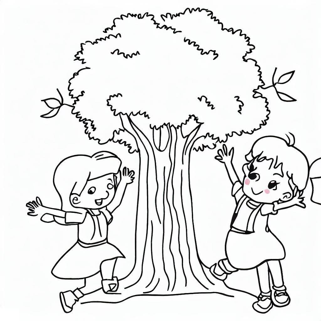 Desenho gratuito Árvore #190421 da colecao Natureza e Estações para imprimir
